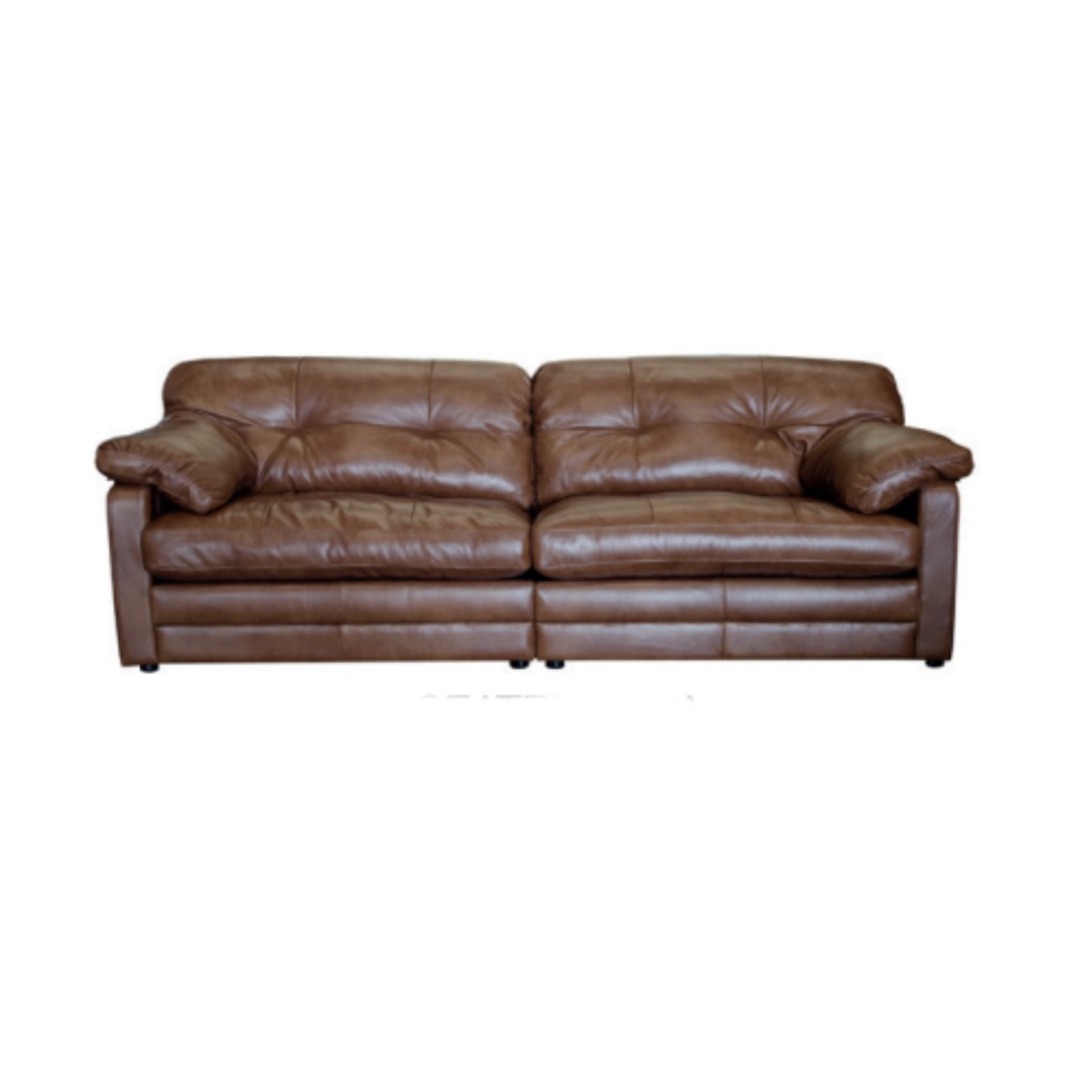 A&J Bailey 4 Seater Leather Sofa image 0